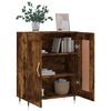 vidaXL Buffet ch&ecirc;ne fum&eacute; 69,5x34x90 cm bois d'ing&eacute;nierie