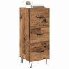 vidaXL Buffet Bois ancien 34 x 34,5 x 90 cm Bois d'ing&eacute;nierie