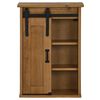 VidaXL Armoire suspendue HALDEN porte coulissante 49x22,5x70 cm pin