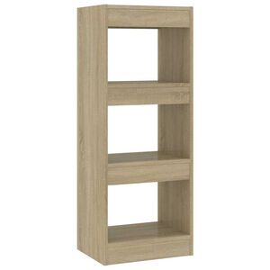 vidaXL Biblioth&egrave;que/s&eacute;parateur de pi&egrave;ce ch&ecirc;ne sonoma bois d'ing&eacute;nierie