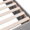 vidaXL Cadre de lit sans matelas sonoma gris 140x190 cm