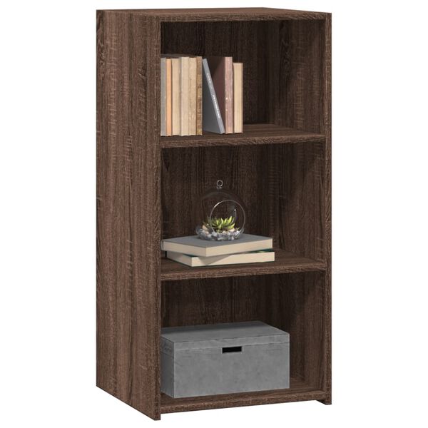 vidaXL Buffet chêne marron 45x41x93 cm bois d'ingénierie