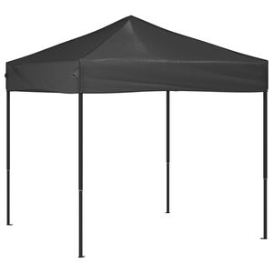 vidaXL Tente de r&eacute;ception pliable Anthracite 2x2 m