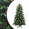 vidaXL Sapin de No&euml;l Artificiel &agrave; Branches Articul&eacute;es 150 cm 150 LED