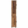 vidaXL Cabinet de salle de bain Bois Ancien 30 x 35 x 192 cm