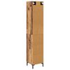 vidaXL Haut Armoire Bois Ancien 34,5 x 34 x 180 cm Bois d'ing&eacute;nierie