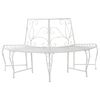 vidaXL Banc d'Arbre 4-Nombre de places 160 x 80 x 89 cm Acier