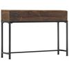 vidaXL Table console 120x30x80 cm bois de r&eacute;cup&eacute;ration massif