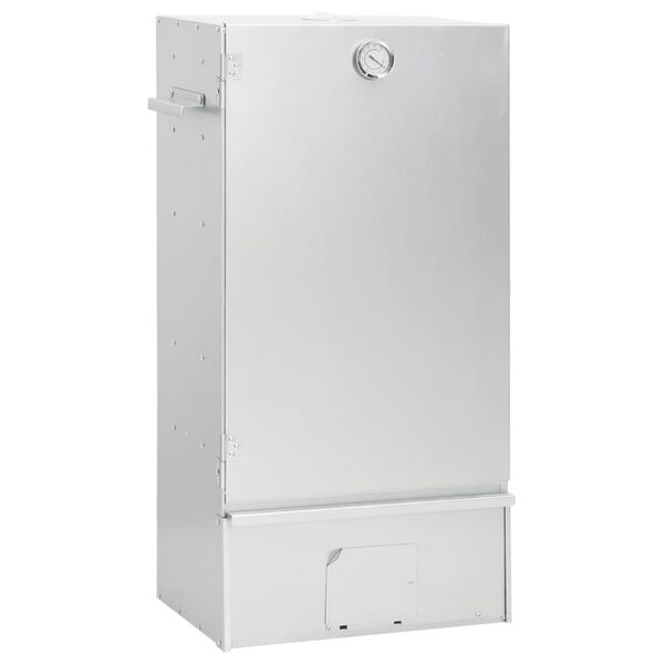 vidaXL Fumoir &agrave; four &agrave; BBQ g&eacute;n&eacute;rateur de fum&eacute;e froide acier galvanis&eacute;