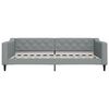 vidaXL Lit de repos gris clair 100x200 cm tissu