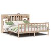 vidaXL Lit biblioth&egrave;que sans matelas 180x200 cm bois massif de pin