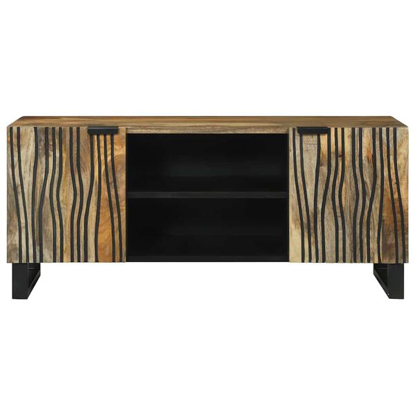 vidaXL Unites TV Marron 105 x 33 x 46 cm Bois d'ing&eacute;nierie