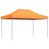 vidaXL Tente de r&eacute;ception pliable escamotable orange 440x292x315 cm