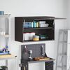 vidaXL Armoire murale pour garage Noir 80 x 40 x 53 cm
