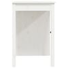 vidaXL Bureau Blanc 100x50x75 cm Bois massif de pin