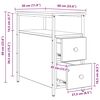 vidaXL Cabinet de chevet avec tiroir ch&ecirc;ne artisanal 30 x 60 x 60 cm