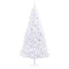 vidaXL Sapin de No&euml;l artificiel avec 300 LED Blanc 300 cm PVC et Acier