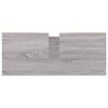 vidaXL Armoire salle de bain sonoma gris 80x33x60 cm bois d'ingénierie