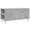 vidaXL Table basse gris b&eacute;ton 102x44,5x50 cm bois d'ing&eacute;nierie