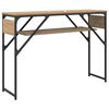 vidaXL TableConsole Ch&ecirc;ne artisanal 105x30x75cm Bois d'ing&eacute;nierie