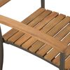 vidaXL Ensemble à manger d'extérieur 7pcs Bois acacia massif et acier