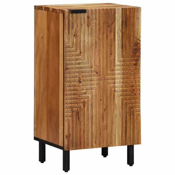 vidaXL Buffet avec &eacute;tag&egrave;re Marron 40 x 33 x 75 cm Bois d'acacia massif