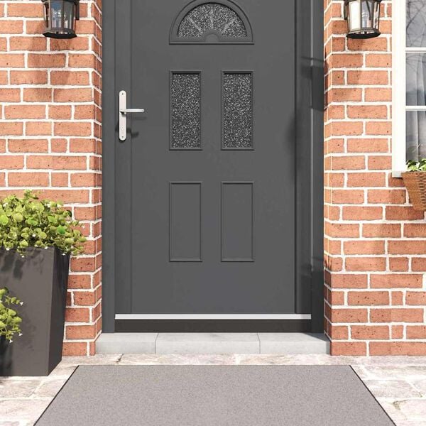 vidaXL Brosses de porte adh&eacute;sives 6 pcs Blanc 100 cm