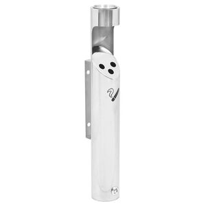 vidaXL Cendrier &agrave; fixation murale Acier inoxydable