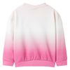 Sweatshirt pour enfants rose clair 116