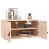 vidaXL Armoires murales 2 pcs 60x30x30 cm Bois de pin massif