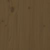 vidaXL Composteur Marron miel 82,5x82,5x99,5 cm Bois massif de pin