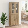 vidaXL Haut Armoire Ch&ecirc;ne artisanal 69,5 x 34 x 180 cm