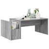 vidaXL Table basse Gris Sonoma 90 x 45 x 35 cm Bois d'ing&eacute;nierie