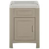 vidaXL Armoire de buanderie 60x51x89 cm Sable