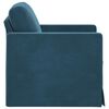 vidaXL Canap&eacute; Bleu Dimensions globales: 78 x 78 x 80 cm (l x P x H)
