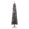 vidaXL Sapin de No&euml;l artificiel Vert 210 cm PVC, plastique et acier