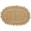 vidaXL Tapis de surface Naturel 205 x 305 cm Jute