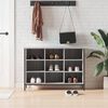 vidaXL Armoire &agrave; chaussures sonoma gris 100x35x70 cm bois d'ing&eacute;nierie