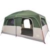 vidaXL Tente de cabine familiale 8 personnes vert imperméable