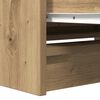 vidaXL Meuble TV ch&ecirc;ne artisanal 80x35x54 cm bois d'ing&eacute;nierie