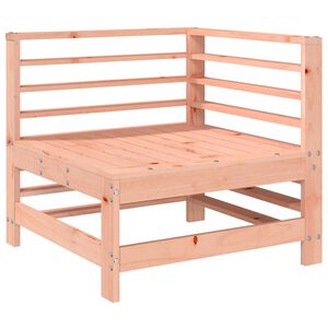 vidaXL Canap&eacute; d'angle de jardin bois massif douglas