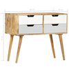 vidaXL Buffet 85 x 40 x 71 cm Bois de manguier massif