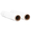 vidaXL Film &eacute;tirable 2 pcs transparent 17 &mu;m 50 cm x 150 m