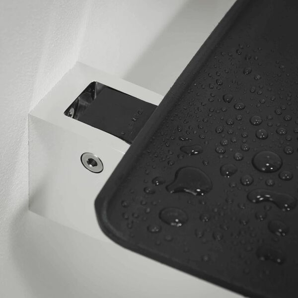 Tiger Si&egrave;ge de douche rabattable Boston Gris 299520346