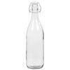 vidaXL 12 pcs Bouteilles en verre avec bouchon clipsable 1 L
