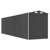 vidaXL Abri de jardin Anthracite 192x772x223 cm Acier galvanisé