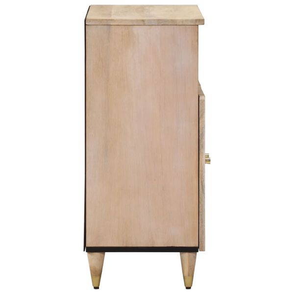 vidaXL Armoire latérale 60x33x75 cm bois massif de manguier