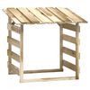 vidaXL Pergolas avec toits 6 pcs 100x90x100 cm Bois de pin impr&eacute;gn&eacute;