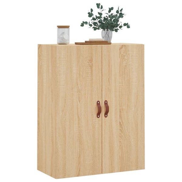 vidaXL Armoire murale ch&ecirc;ne sonoma 69,5x34x90 cm