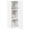 vidaXL Armoire suspendue Blanc 30 x 31 x 100 cm Bois d'ing&eacute;nierie